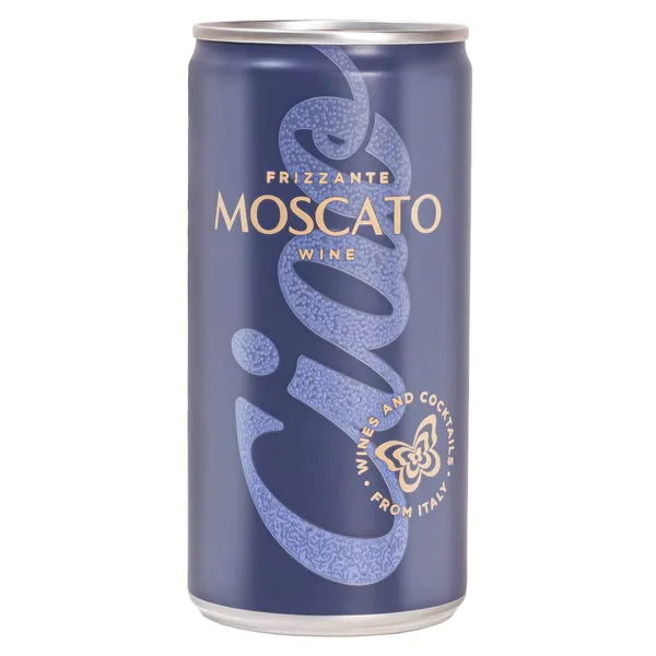 Putojantis saldus vynas CIAO MOSCATO FRIZZANTE, 8 %, 0,2 l