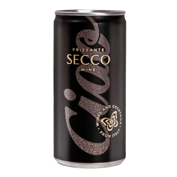 Putojantis sausas vynas CIAO BIANCO FRIZZANTE, 10,5 %, 0,2 l
