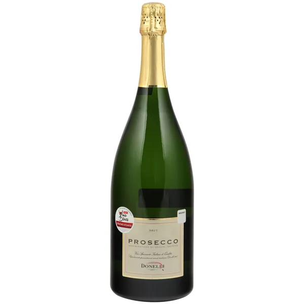 Putojantis sausas vynas DONELLI PROSECCO MAGNUM, 11,5 %, 1,5 l