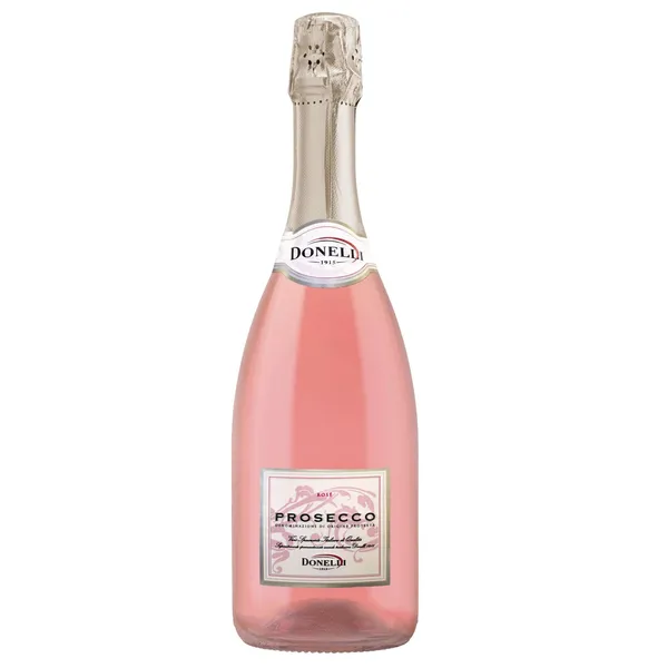 Putojantis sausas vynas PROSECCO ROSE' DOP BRUT DONELLI, 11,5%, 0,75 l