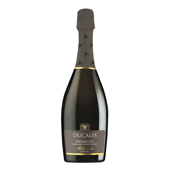 Putojantis sausas vynas su saugoma klimės vietos nuoroda DUCALIS PROSECCO MILLESIMATO EXTRA DRY DOC, 0,75 l