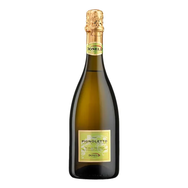 Putojantis sausas vynas PIGNOLETTO VINO SPUMANTE BRUT DOP DONELLI, 11 %, 0,75 l