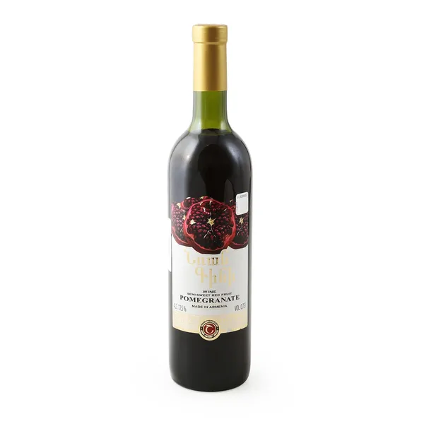 Raudonasis pusiau saldus vynas POMEGRANATE, 12,5 %, 0,75 l