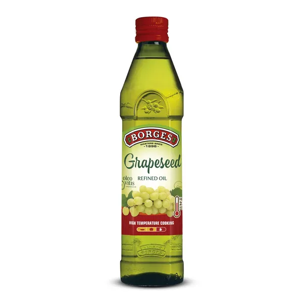 Rafinuotas vynuogių sėklų aliejus BORGES, 500 ml