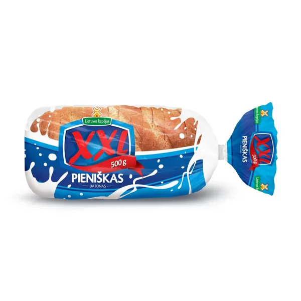 Raikytas, pieniškas XXl batonas, 500 g