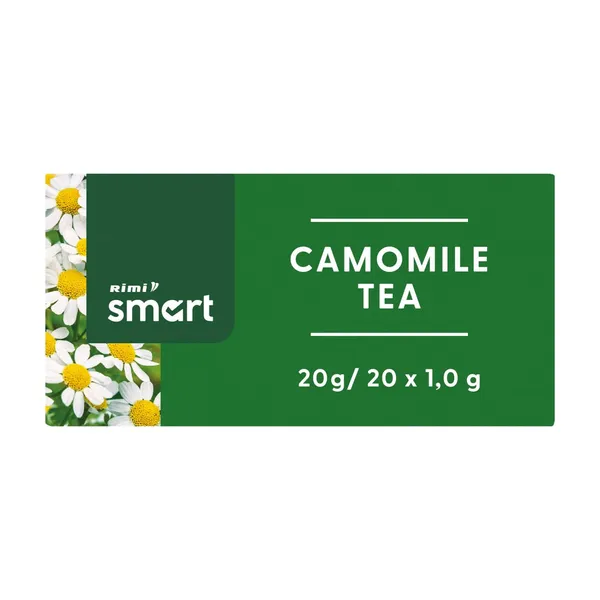 Ramunėlių žiedų arbata RIMI BASIC, 20 g