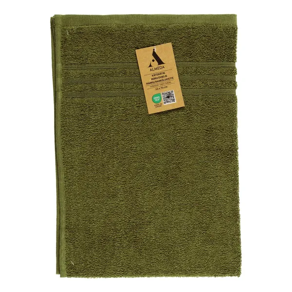 Vannas dvielis Almeda zaļš 50x70cm