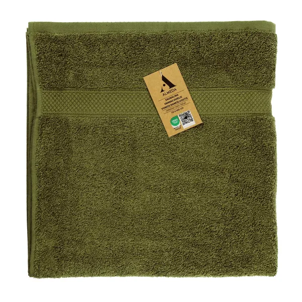 Vannas dvielis Almeda zaļš 70x140cm