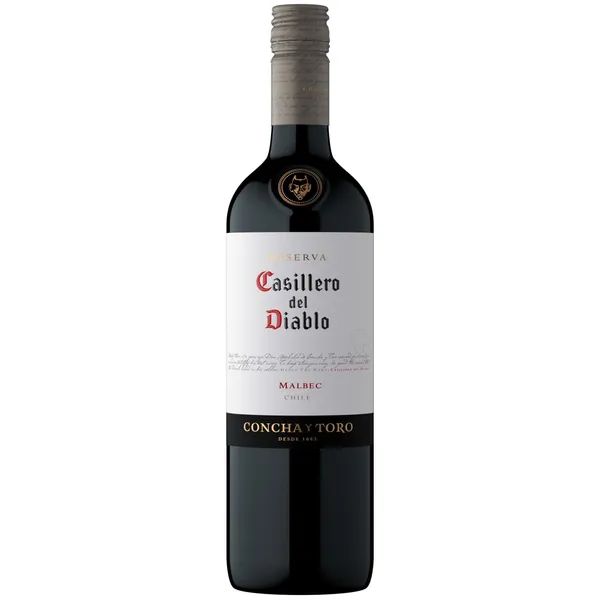 Raudonasis sausas vynas CASILLERO MALBEC, 12,5 %, 0,75 l