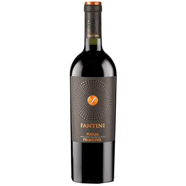 Raudonasis sausas vynas FANTINI PUGLIA PRIMITIVO IGT, 13,5 %, 0,75 l