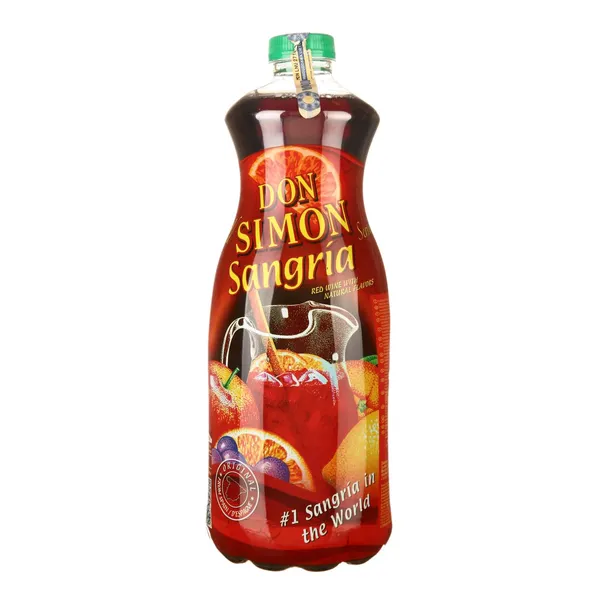 Raudonasis saldus vynas DON SIMON SANGRIA, 7 %, 1,5 l