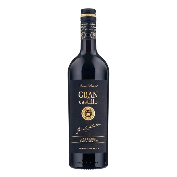 Raudonasis pusiau sausas vynas GRAN CASTILLO FAMILY SELECTION CABERNET SAUVIGNON, 12,5 %, 0,75 l