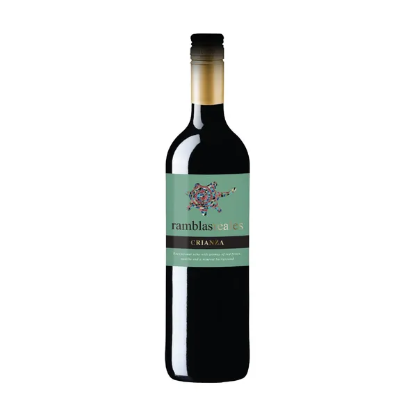Raudonasis sausas vynas RAMBLAS REALES CRIANZA, 13 %, 0,75 l