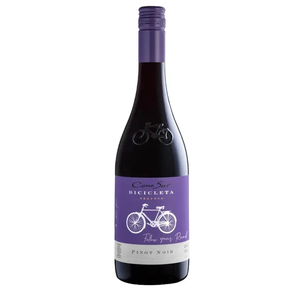 Raudonasis sausas vynas CONO SUR BICICLETA PINOT NOIR, 0,75 l