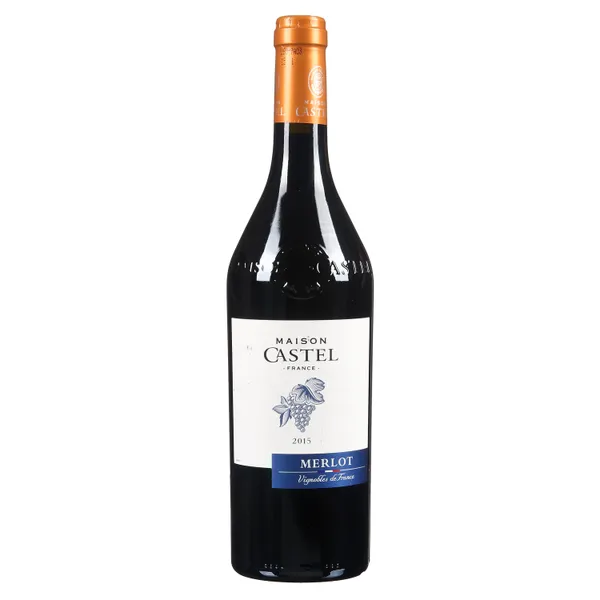 Raudonasis sausas vynas MAISON CASTEL MERLOT, 0,75 l