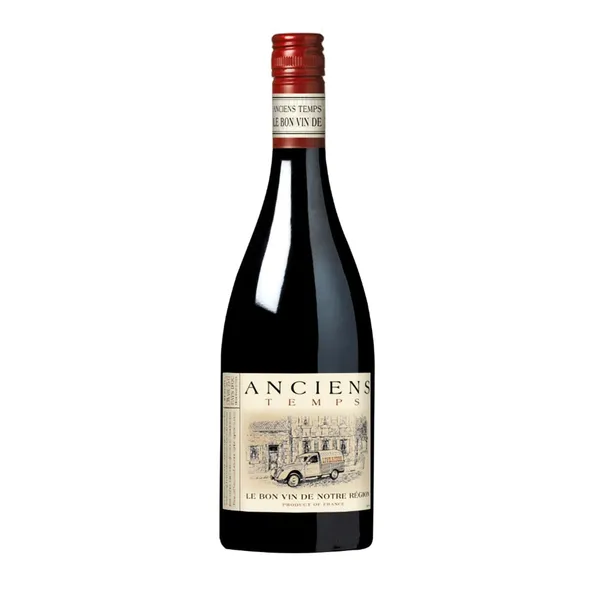 Raudonasis sausas vynas ANCIEN TEMPS MERLOT CABERNET SAUVIGNON, 0,75 l