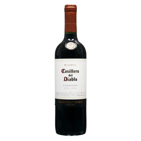 Raudonasis sausas vynas CASILLERO DEL DIABO CARMENERE, 0,75 l