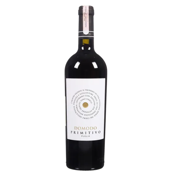 Raudonasis sausas vynas DOMODO PRIMITIVO PUGLIA I.G.P., 0,75 l
