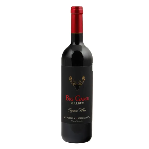 Raudonasis sausas vynas BIG GAME MALBEC MENDOZA, 14,5 %, 0,75 l