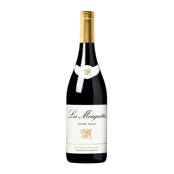 Raudonasis sausas vynas LES MOUGEOTTES PINOT NOIR, 0,75 l