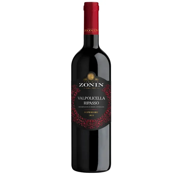 Raudonasis sausas vynas ZONIN RIPASSO VALPOLICELLA DOC, 0,75 l