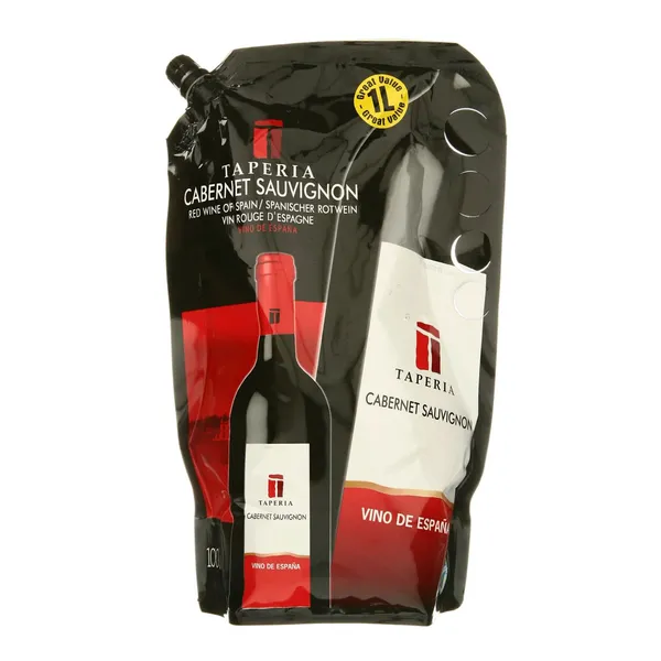 Raudonasis sausas vynas TAPERIA CABERNET SAUVIGNON, 1 l