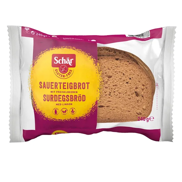 Rauginta duona SCHAR, be glitimo, 240 g