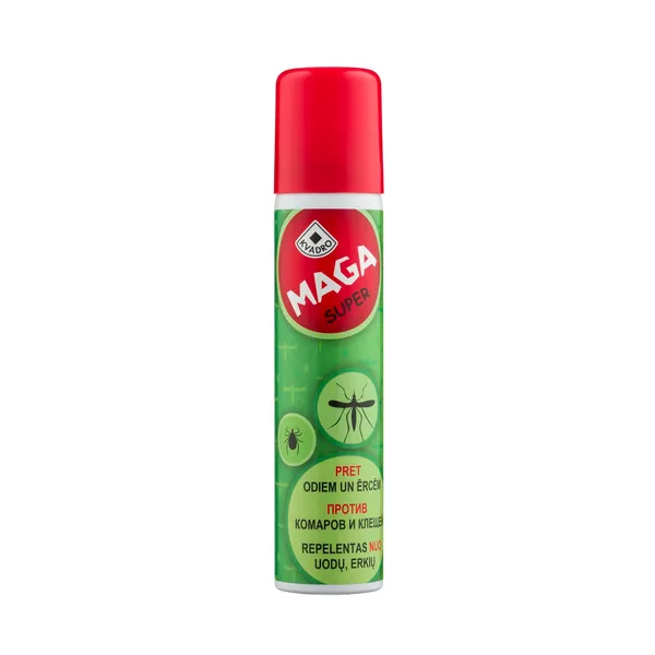 Repelentas nuo uodų, erkių MAGA SUPER, 100 ml