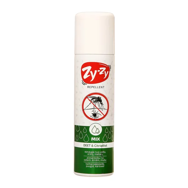 Repelentas uodams, erkėms, mašalams atbaidyti ZY-ZY MIX, 150 ml