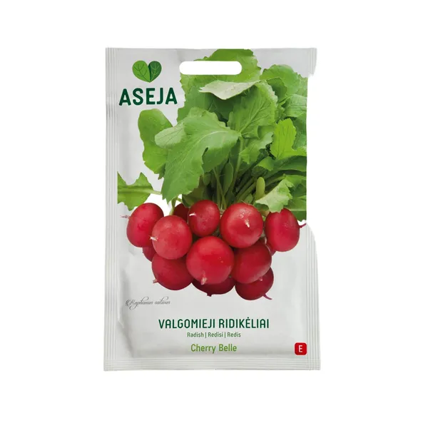 Ridikėlių sėklos ASEJA CHERRY BELLE, 2 g, 20-0079 (E)