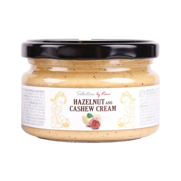 Lazdynų riešutų ir anakardžių kremas SELECTION BY RIMI, 200 g
