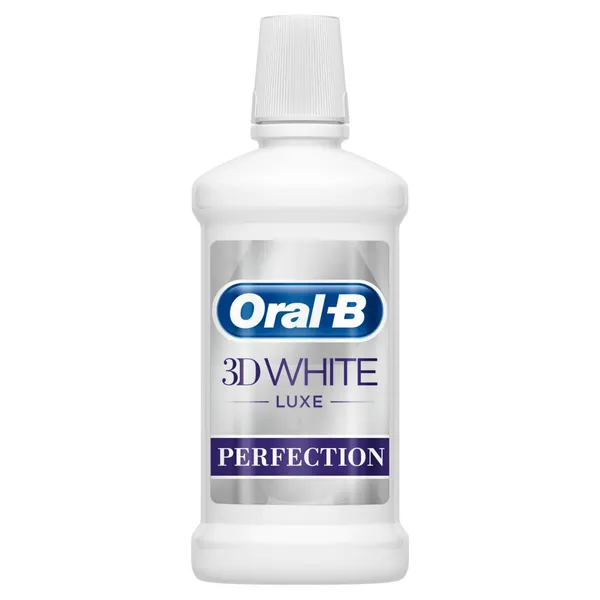Burnos skalavimo skystis ORAL-B 3D White Luxe Perfection, 500 ml