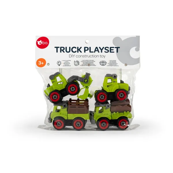 Rinkinys BO TRUCK BUILDER 8015ML prekės spava gali skirtis nuo spalvos nuotraukoje