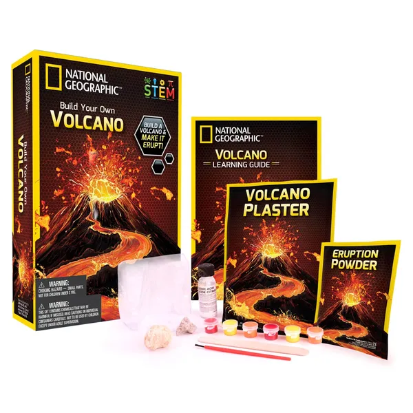 Rinkinys NATIONAL GEOGRAPHIC VOLCANO SCIENCE KIT, NGVOLCANO2