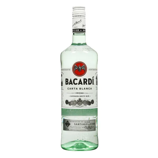 Romas BACARDI CARTA BLANCA (37,5%), 1 l