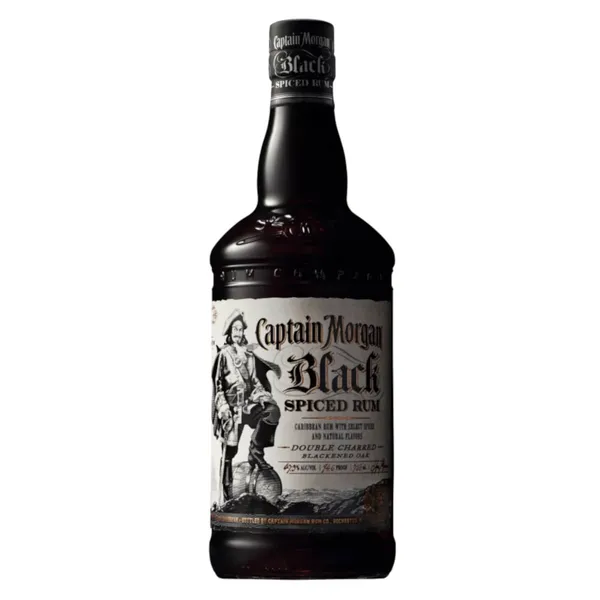 Rums Captain Morgan Black Spiced 40% 0,7l