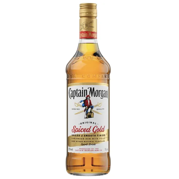 Romas CAPTAIN MORGAN Spiced Gold, 35%, 1 l