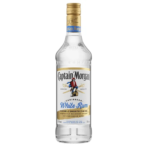 Romas CAPTAIN MORGAN White Label, 40 % , 0,7 l