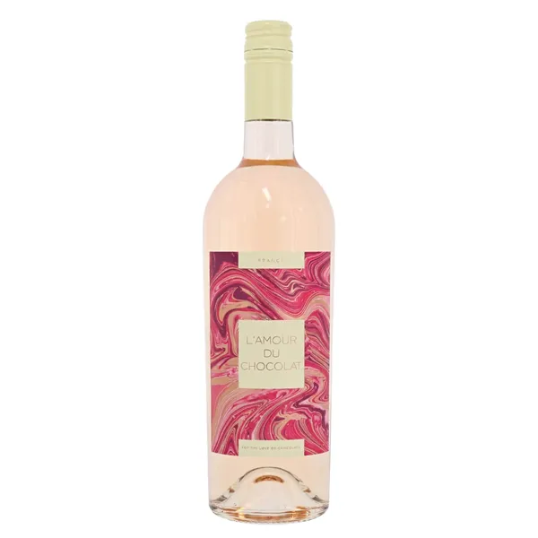 Rožinis vynas L'AMOUR DU CHOCOLAT ROSE VIN DE FRANCE, 12 %, 0,75 l