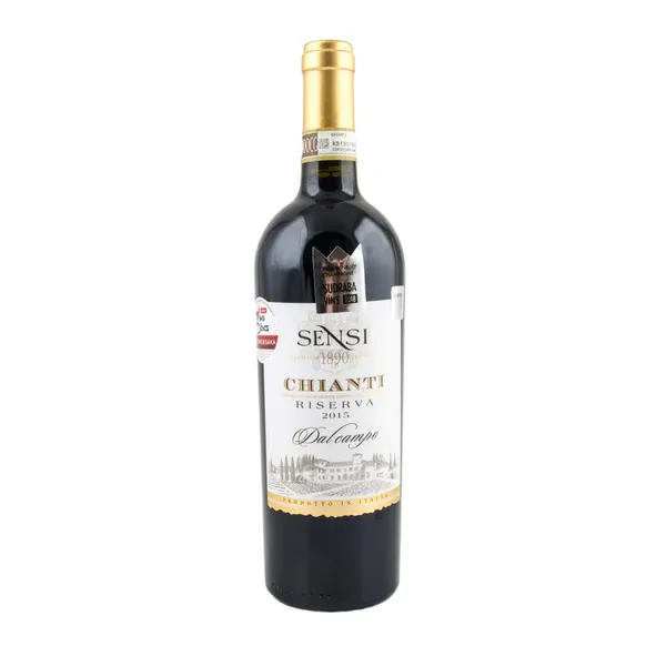 Raudonasis sausas vynas SENSI CHIANTI RISERVA, 0,75 l