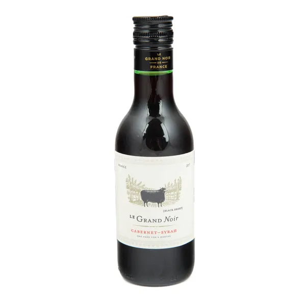 Raudonas sausas vynas LE GRAND NOIR Cabernet-Syrah, 0,187 l
