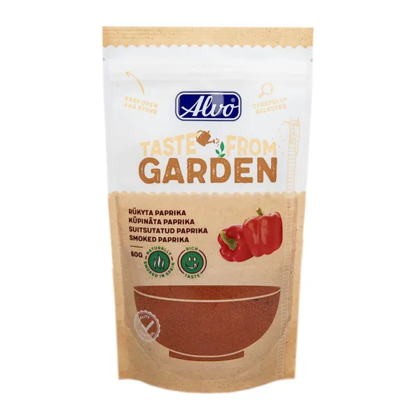 Rūkyta paprika ALVO TASTE FROM GARDEN, 60 g