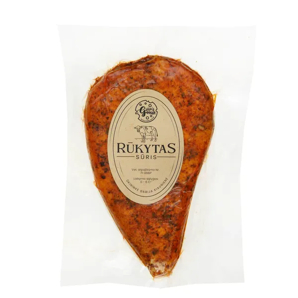 Rūkytas saldaus pieno sūris GSŪRIS, 1 kg