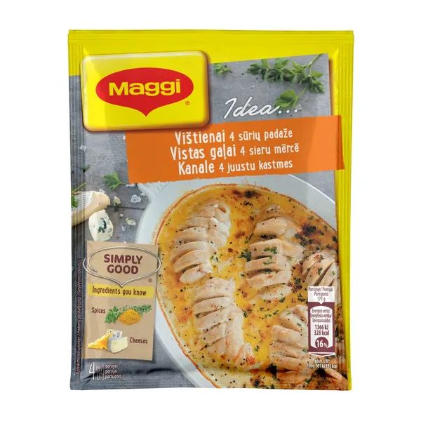 Prieskonių mišinys vištienai su sūrio padažu MAGGI, 32 g