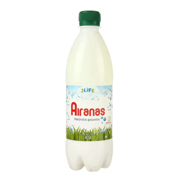 Rytietiškas rauginto pieno gėrimas AIRANAS 2 LIFE., 1 % rieb., 500 ml