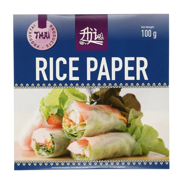 Ryžių lapai AJI 22cm 100 g