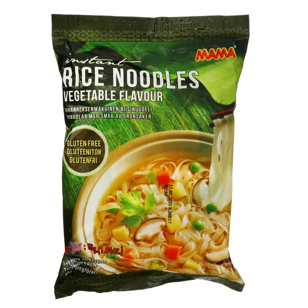 Ātri pagat. rīsu nūdeļu zupa MAMA dārzeņu 55g