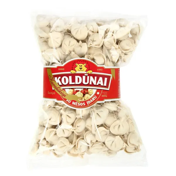 Šaldyti KARALIŠKIEJI koldūnai su mėsos įdaru, 800 g