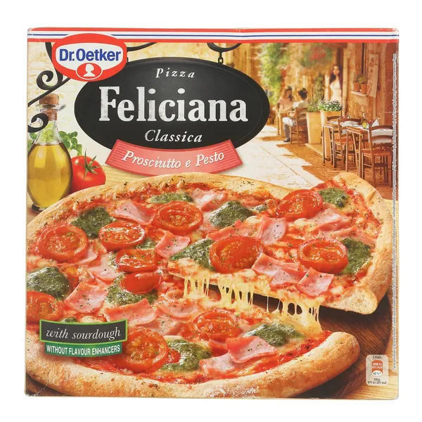 Pica ar šķiņķi un pesto saldēta 360g