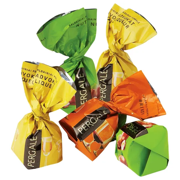 Saldainiai PERGALĖ MIX SINGLE TWIST, 1kg